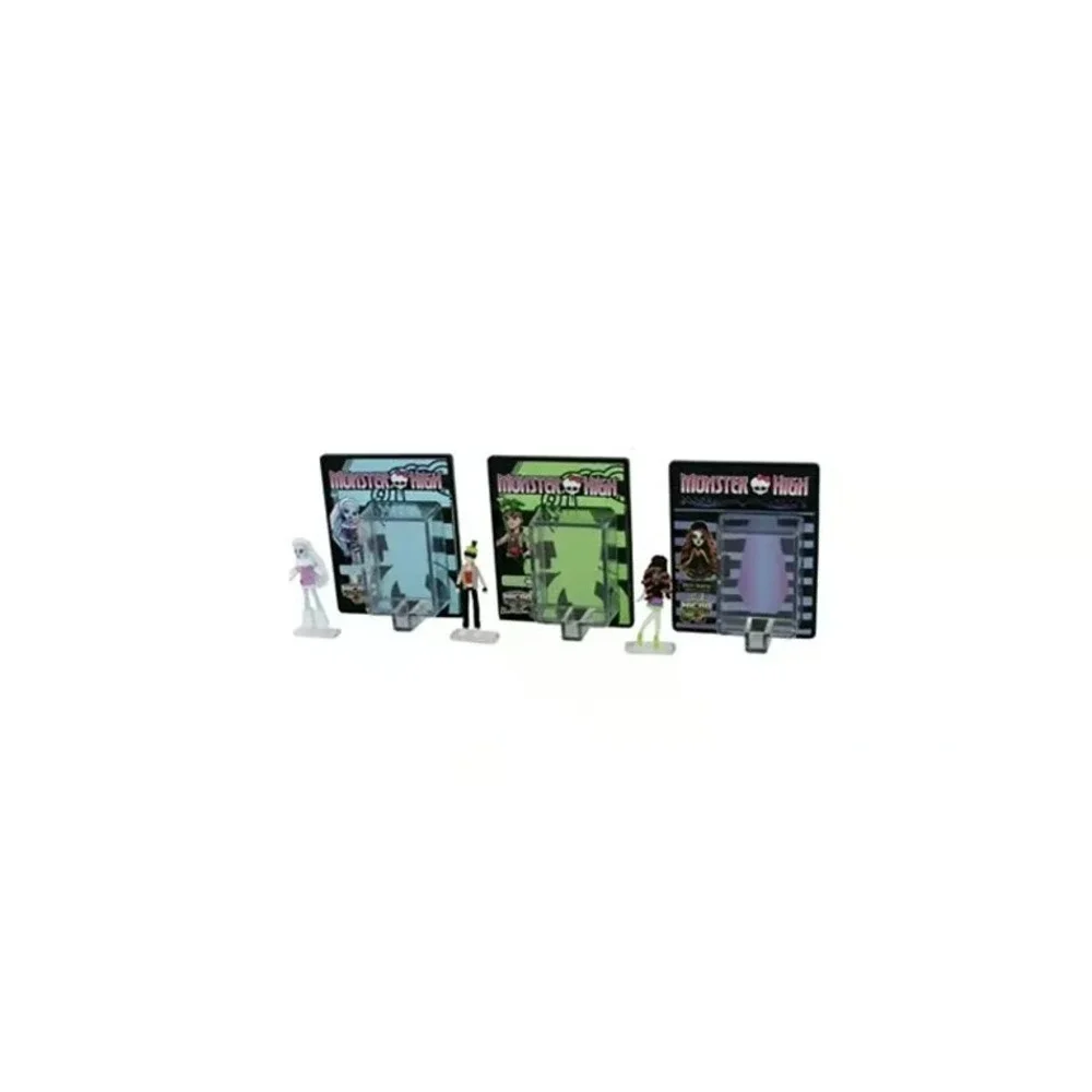 World's Smallest Monster High TV Series Micro Action Figures Set of Three SEALED
